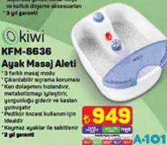 KİWİ KFM-8636 AYAK MASAJ ALETİ KİWİ KFM-8636 AYAK MASAJ ALETİ